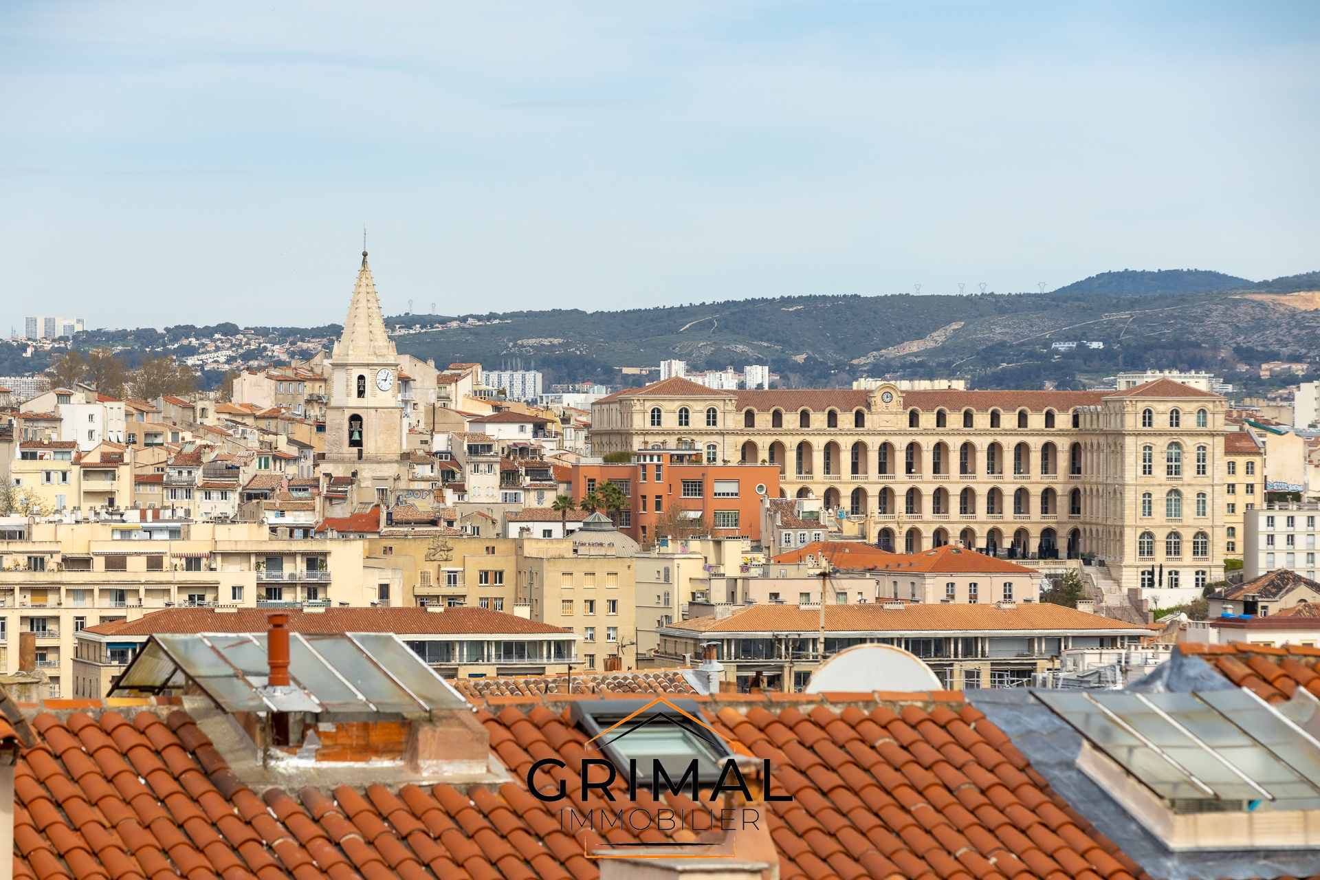 MARSEILLE 13007   SAINT-VICTOR   T4 AVEC VUE PANORAMIQUE MER & MONUMENTS